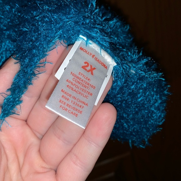 Molly & Isadora Vita Turtleneck Fuzzy Knit Pullover Sweater In Dark Teal - Picture 16 of 16